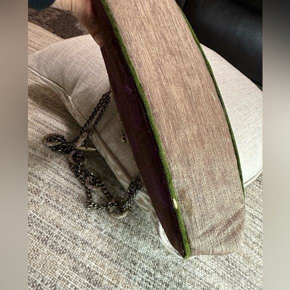 MARY Frances Elegant Multicolor Embroidered Women's Clutch - Picture 12 of 13